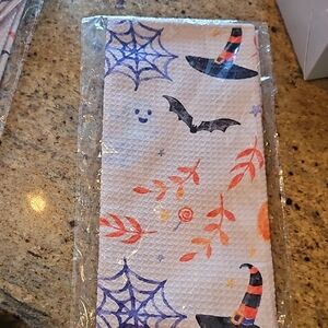 Set Of 6 Halloween Themed Kitchen Towel